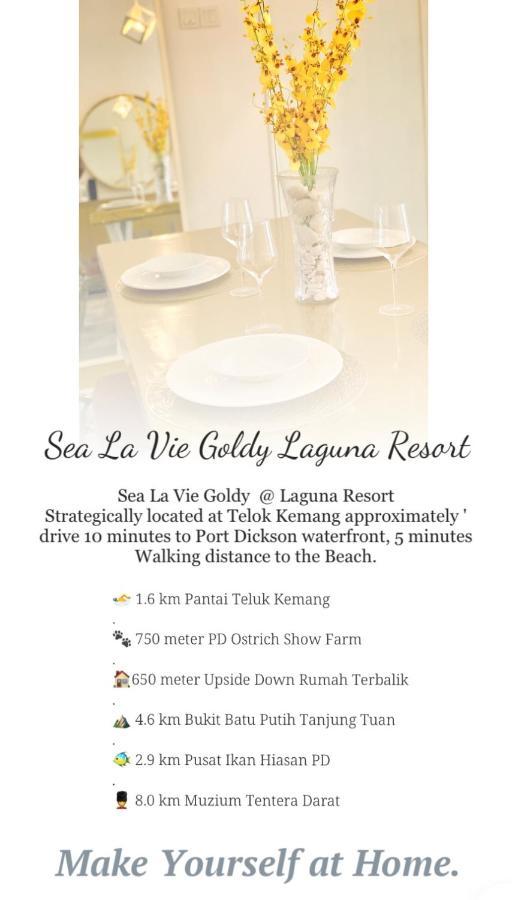 Sea La Vie Goldy @ Laguna Resort Port Dickson Kültér fotó